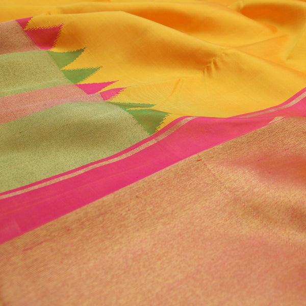 Sarangi Handwoven Kanjivaram Silk Saree -  100128538