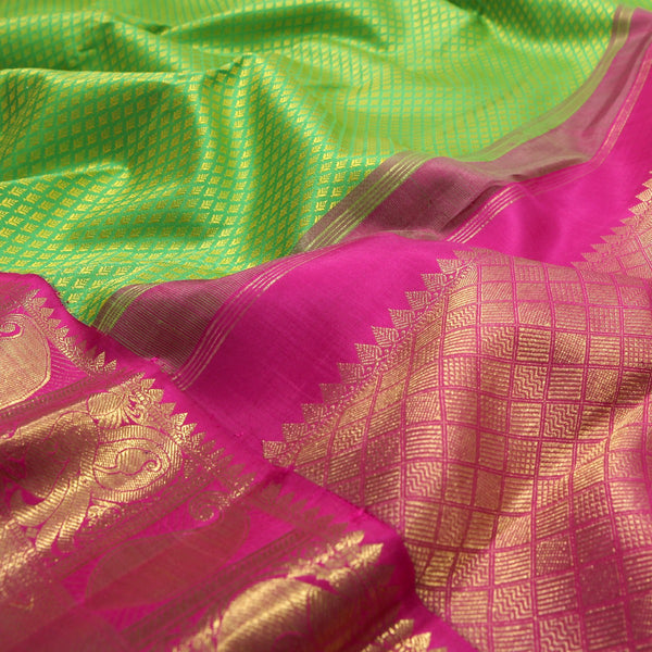 Sarangi Handwoven Kanjivaram Silk Saree -  100128889