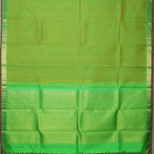 Sarangi Handwoven Kanjivaram Silk Saree -  180126329
