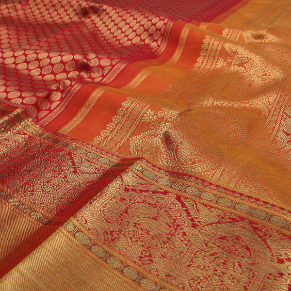 Sarangi Handwoven Kanjivaram Silk Saree -  540126921