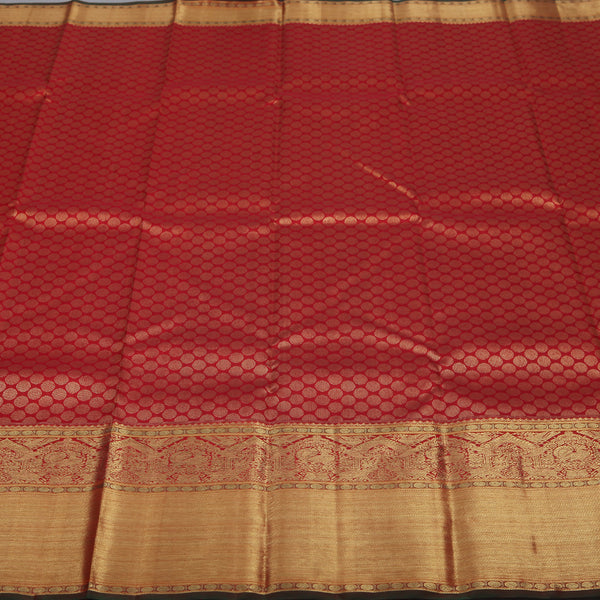 Sarangi Handwoven Kanjivaram Silk Saree -  540126921