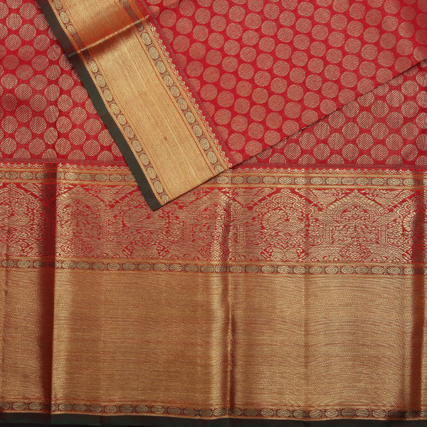 Sarangi Handwoven Kanjivaram Silk Saree -  540126921