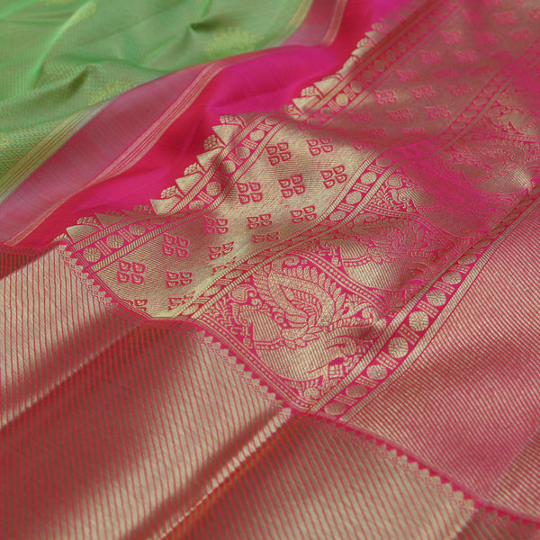Sarangi Handwoven Kanjivaram Silk Saree -  640127530