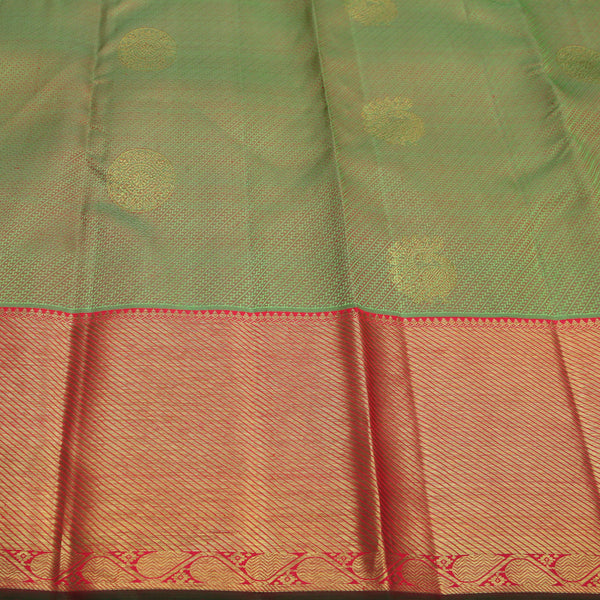 Sarangi Handwoven Kanjivaram Silk Saree -  640127530