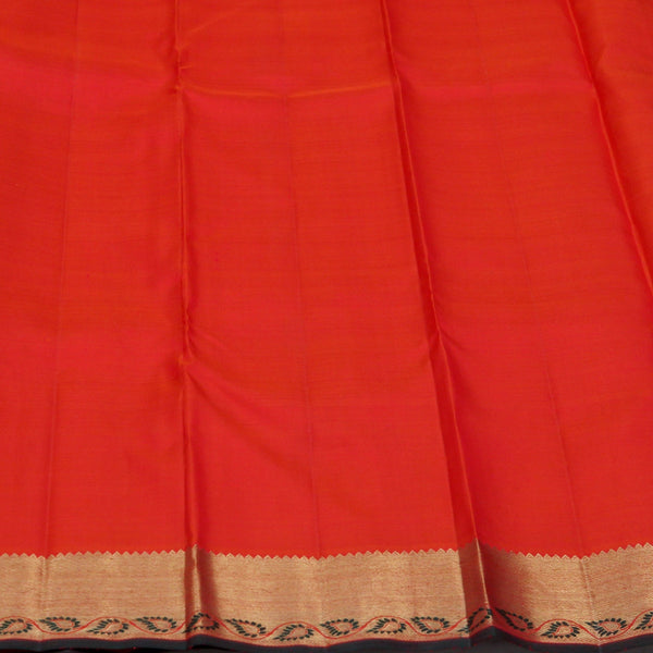 Sarangi Handwoven Kanjivaram Silk Saree -  640127857