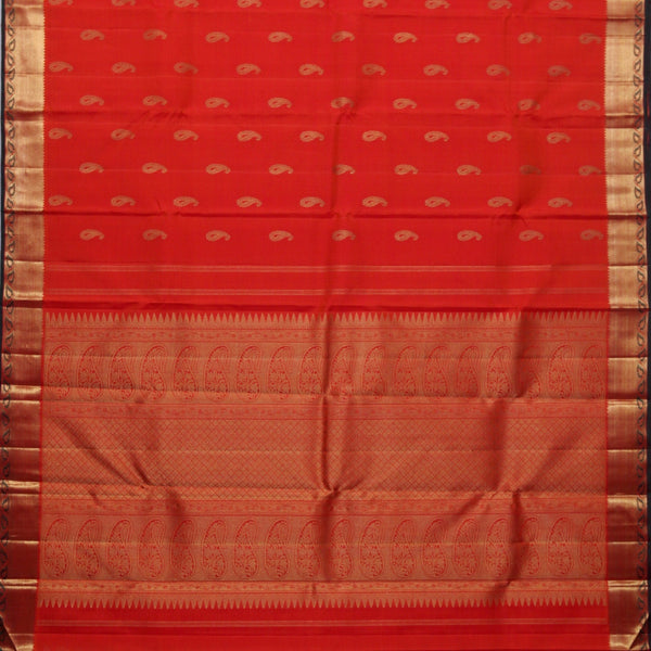 Sarangi Handwoven Kanjivaram Silk Saree -  640127857