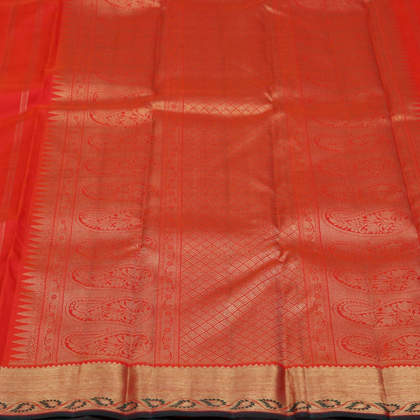 Sarangi Handwoven Kanjivaram Silk Saree -  640127857