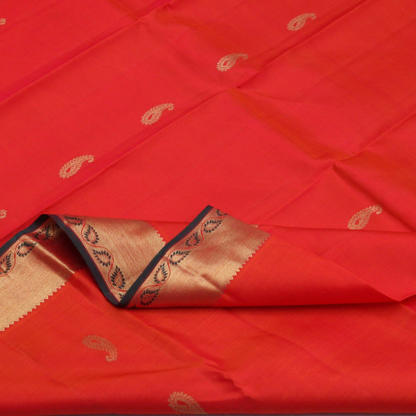 Sarangi Handwoven Kanjivaram Silk Saree -  640127857