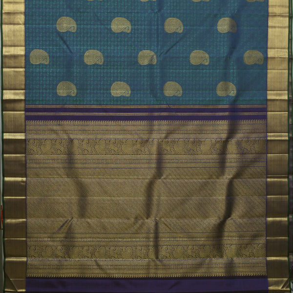Sarangi Handwoven Kanjivaram Silk Saree -  640127999