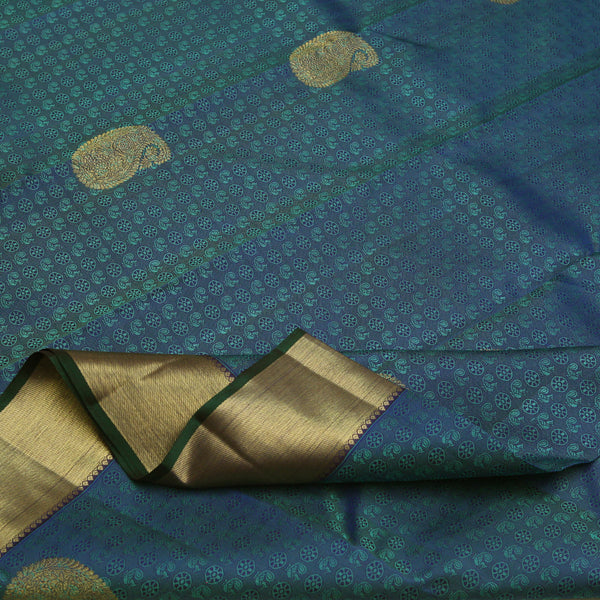 Sarangi Handwoven Kanjivaram Silk Saree -  640127999