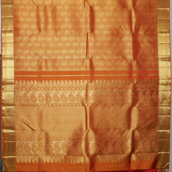 Sarangi Handwoven Kanjivaram Silk Saree -  650126763
