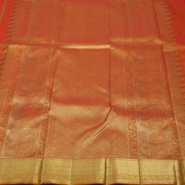 Sarangi Handwoven Kanjivaram Silk Saree -  650126763