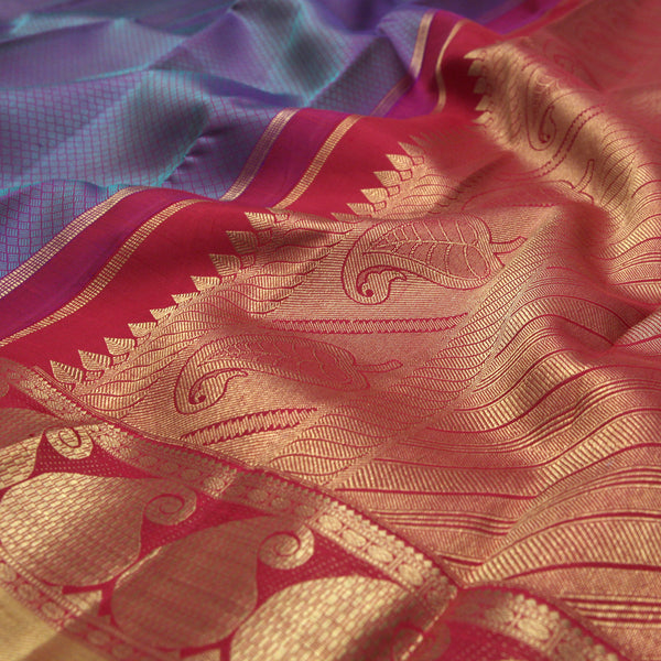 Sarangi Handwoven Kanjivaram Silk Saree -  760127981