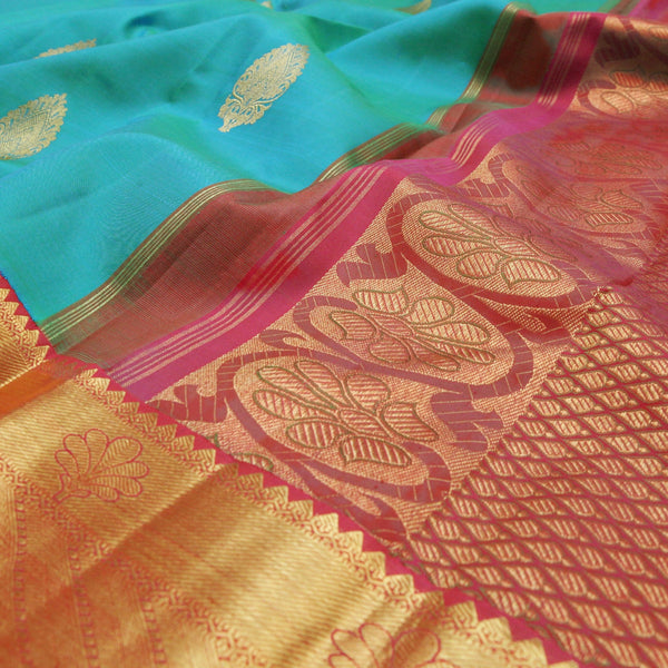 Sarangi Handwoven Kanjivaram Silk Saree -  870128417