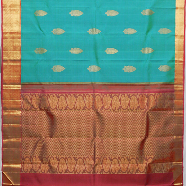 Sarangi Handwoven Kanjivaram Silk Saree -  870128417