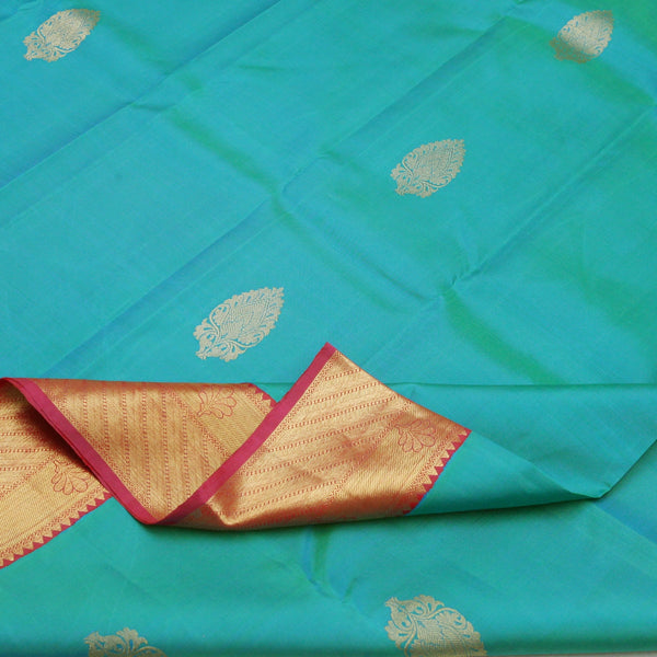 Sarangi Handwoven Kanjivaram Silk Saree -  870128417