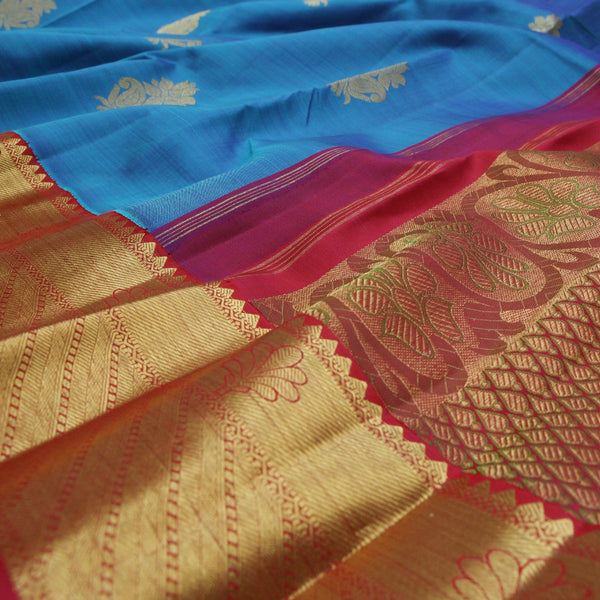 Sarangi Handwoven Kanjivaram Silk Saree -  870128418