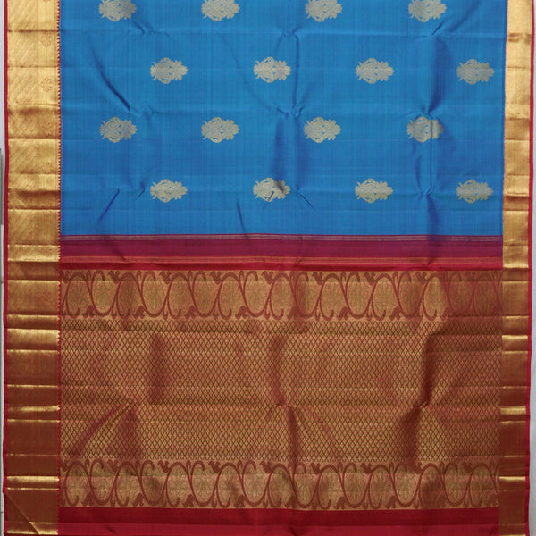 Sarangi Handwoven Kanjivaram Silk Saree -  870128418
