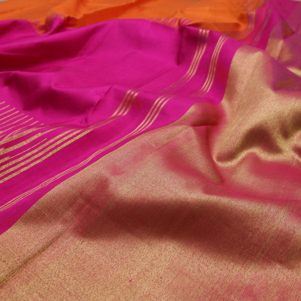 Sarangi Handwoven Kanjivaram Silk Saree -  870128470