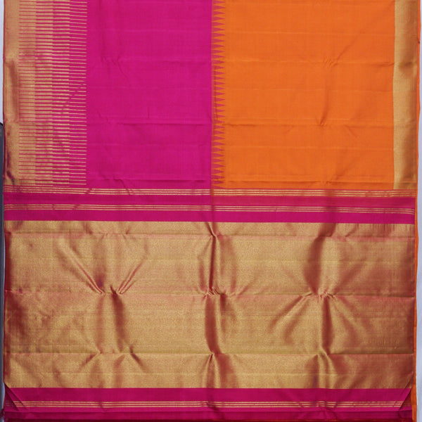 Sarangi Handwoven Kanjivaram Silk Saree -  870128470
