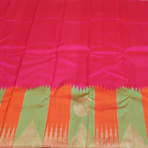 Sarangi Handwoven Kanjivaram Silk Saree -  870128472
