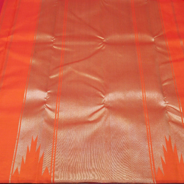 Sarangi Handwoven Kanjivaram Silk Saree -  870128472