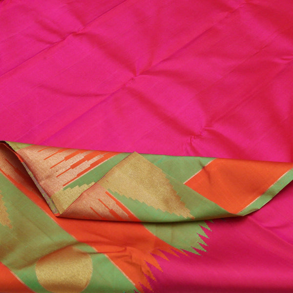 Sarangi Handwoven Kanjivaram Silk Saree -  870128472