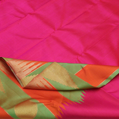 Sarangi Handwoven Kanjivaram Silk Saree -  870128472