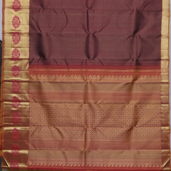 Sarangi Handwoven Kanjivaram Silk Saree -  930128433