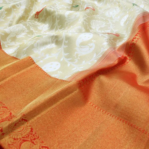 Sarangi Handwoven Kanjivaram Silk Saree -  940128713